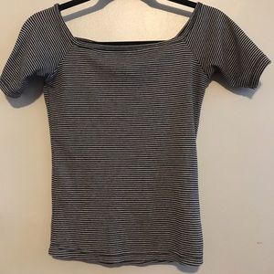 Atmosphere off the shoulder top